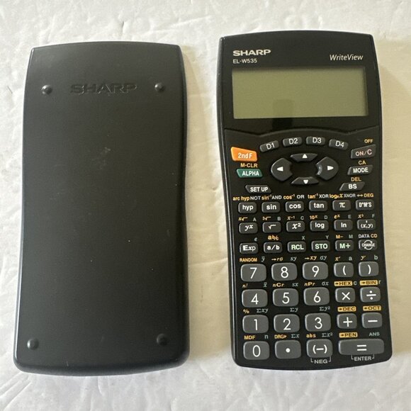 Sharp EL-W535 WriteView Scientific Calculator with Case - Picture 11 of 13